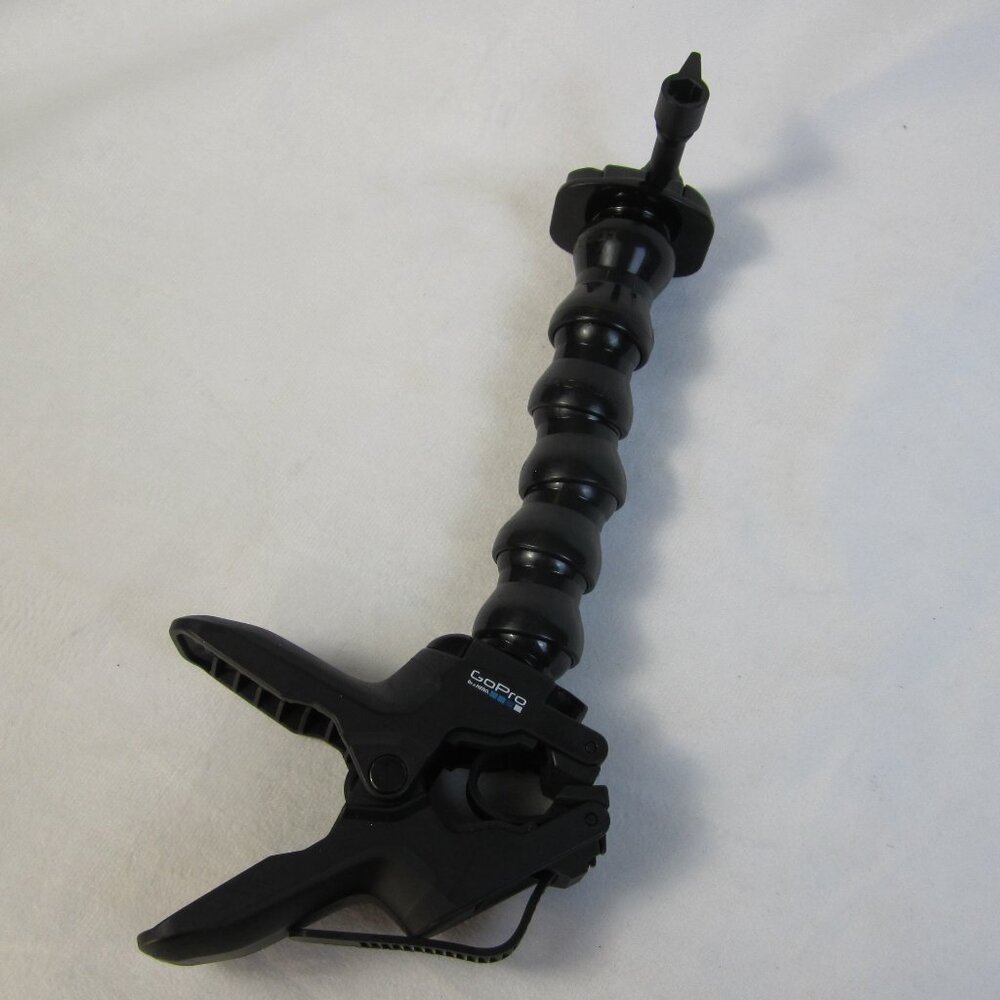 Go Pro Jaws Black Flex Clamp with Gooseneck Mount - Used